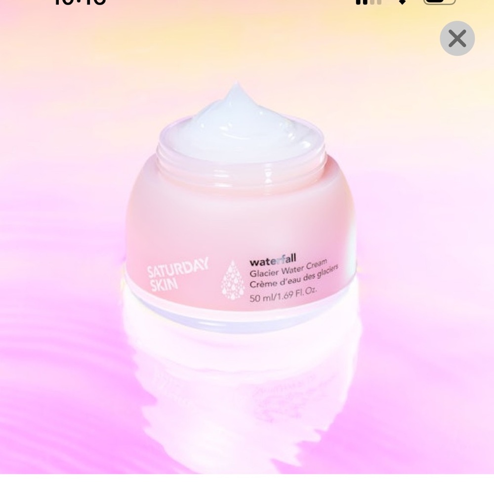 Saturday Skin Waterfall Glacier Water Cream - Picture 3 of 3